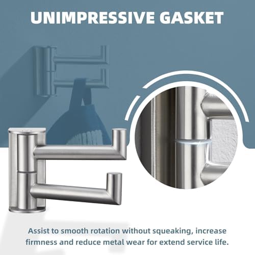 Space-Saving towel hook for Bathroom Kitchen More
