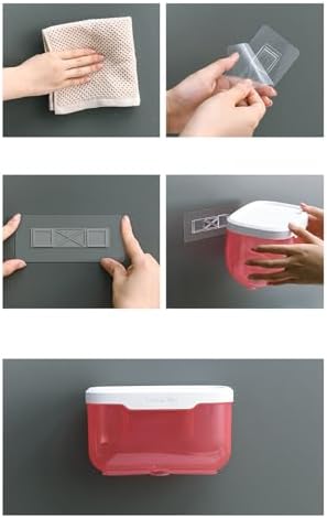 Lush Large Wall-Mounted Toilet Paper Holder No Drill