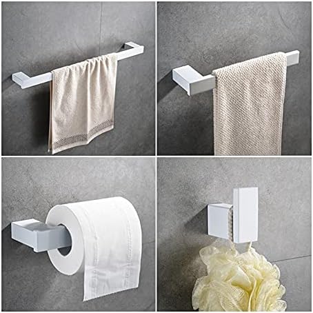 Space-Saving Towel Bar- Velcro Holder for Bathroom