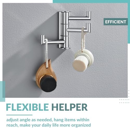 APLusee Swivel Towel Hook Trial Set