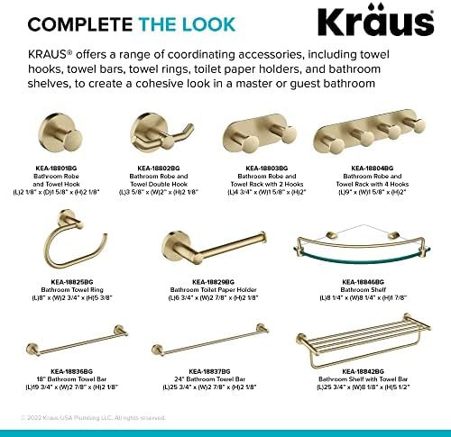 Bath Robe Towel Hook Brushed Gold