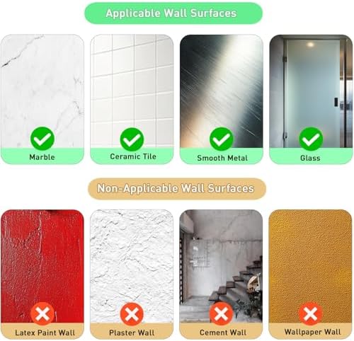 Canareen Suction Cup Hangers for Towels Durable Easy-to-Install Multi-Surface Use