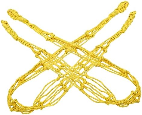 Toilet Paper Storage Stand Roll Paper Bag Set Wall Mount Holder Cotton Rope Stylish and Practical Design