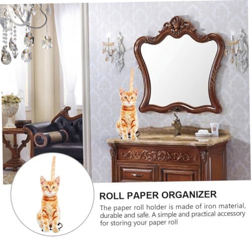 Cat-Themed Toilet Paper Holder
