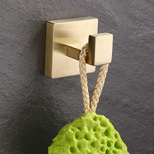 KES Towel Hook Single Stainless Steel Brass Hanging Bathroom Kitchen