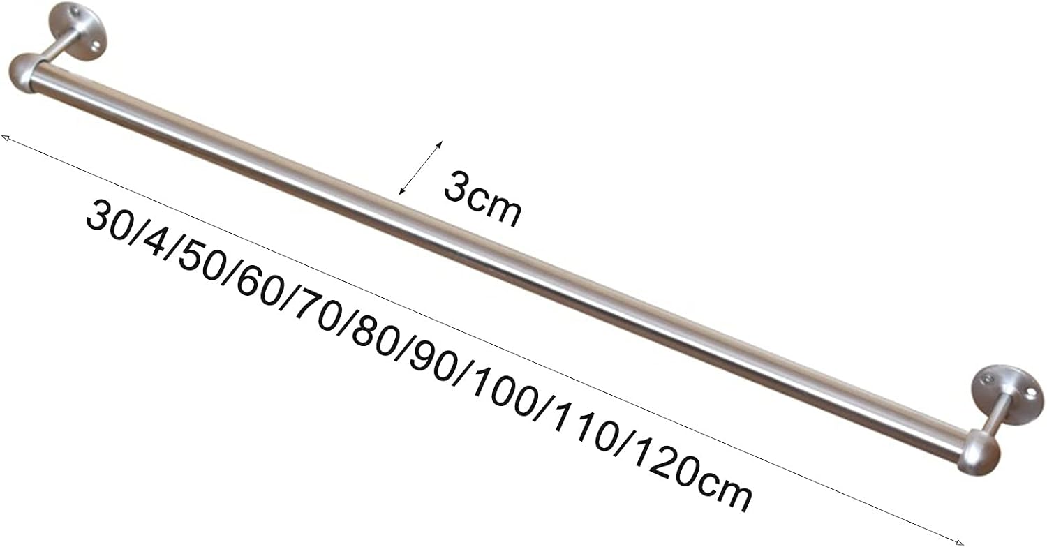 Stainless Steel Towel Rack - Perfect for Your Bathroom or Kitchen - Easy to Install and Durable