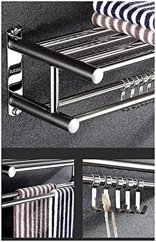 Durable Adhesive Towel Rail for Bathroom Kitchen Easy to Install Maintain