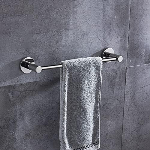 Durable Stainless Steel Towel Rack Silver Finish 70-100cm