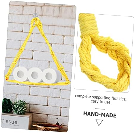 Unique Cotton Toilet Paper Holder