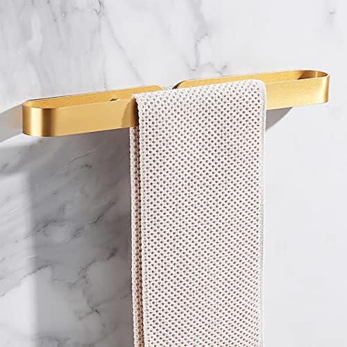 Aesthetic 30cm Gold Towel Bar for Bathroom Safety