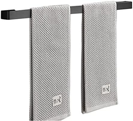 Sturdy Towel Bar for Bathroom orKitchen Matte Black