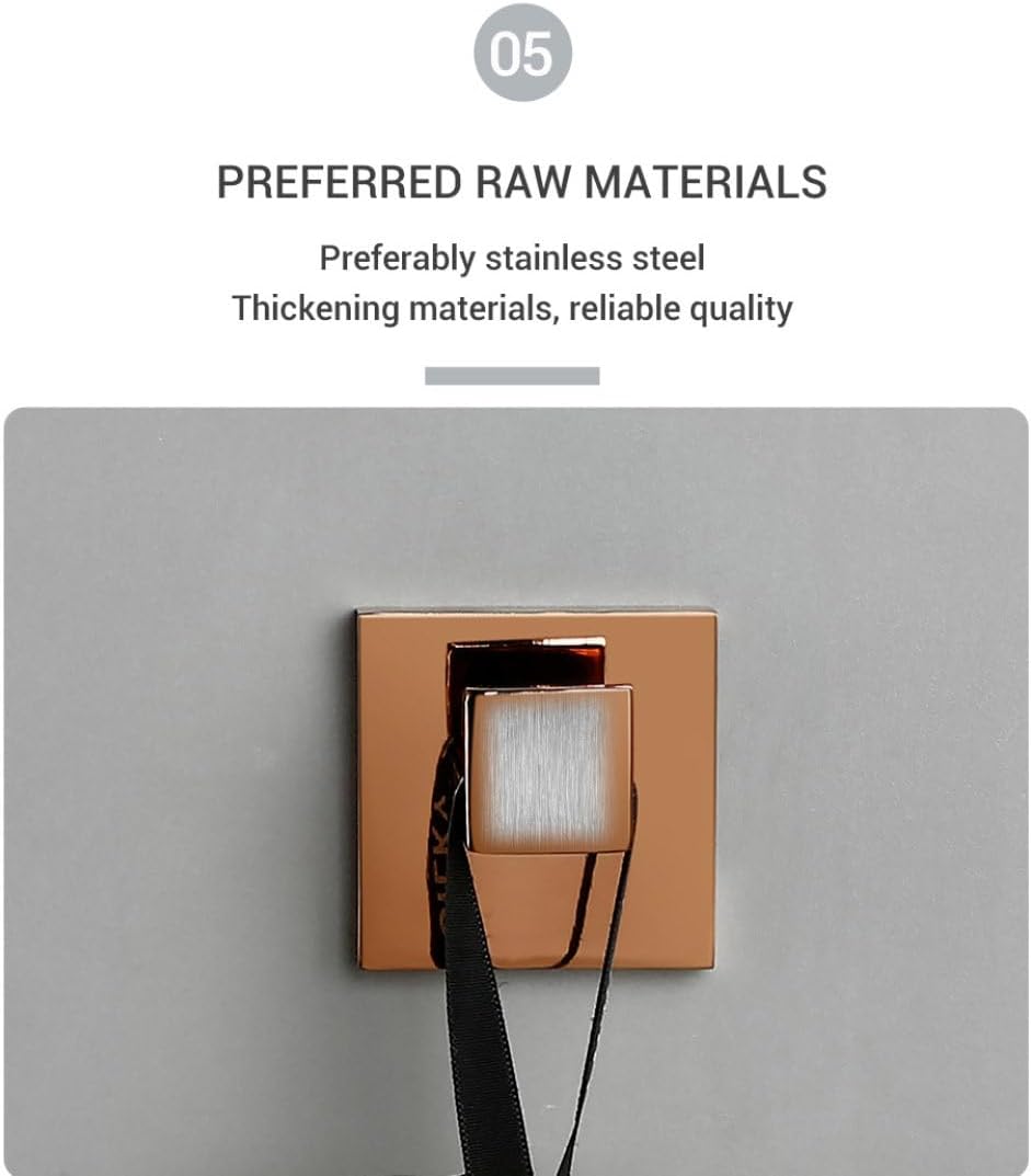 Polishing Rose enhances the bathrooms elegance and functionality with a premium stainless steel towel rack