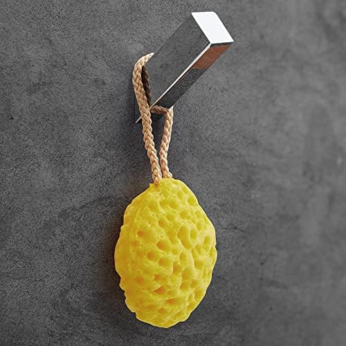 NIN_metric row Chrome Stainless Steel Towel Hooks Set for Bathroom Living Room