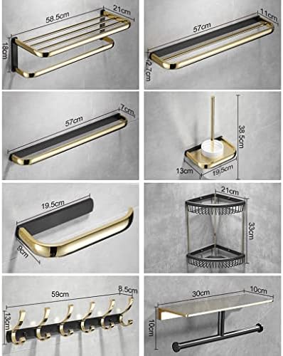 Luxury Bathroom Towel Tissue Holder Set