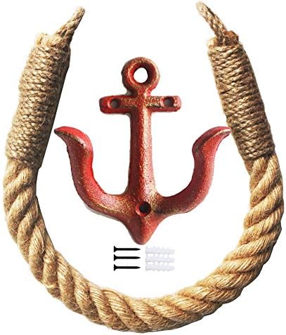 YANGMEI Antique Nautical Bathroom Towel Holder