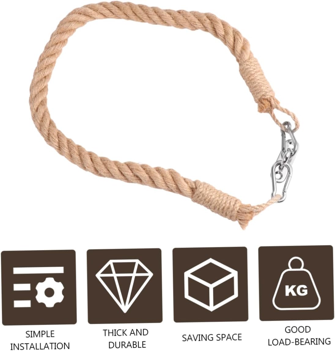 Elegant Nautical Jute Rope Towel Holder for Bathroom Decor 10 Words