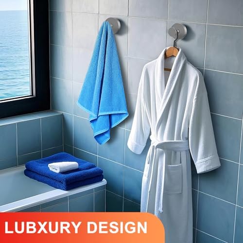 Sturdy Suction Cup Towel and Robe Hangers