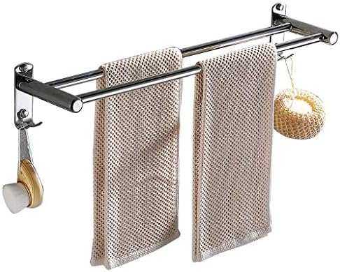 Wall-Mounted Rounded Towel Bar for Bathrooms Space-Saving 5Kg Capacity