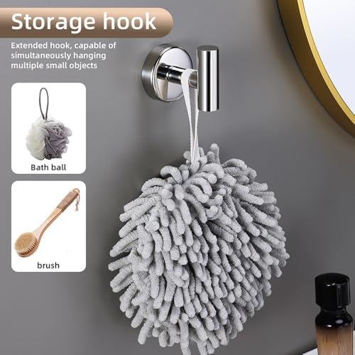 Sturdy Black Bathroom Shelf Set