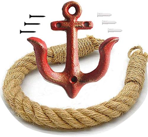 YANGMEI Antique Nautical Bathroom Towel Holder
