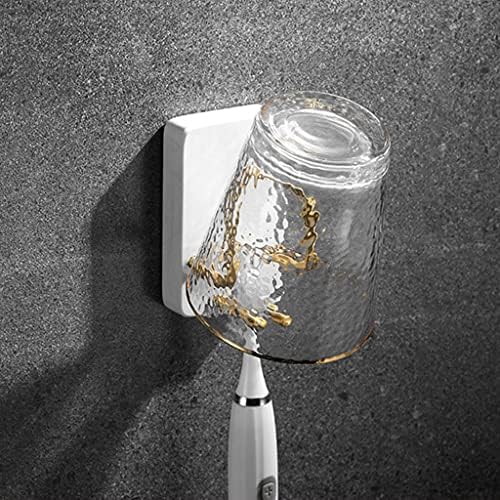 Elegant Marble Bathroom Towel Rack Brushed Gold Style