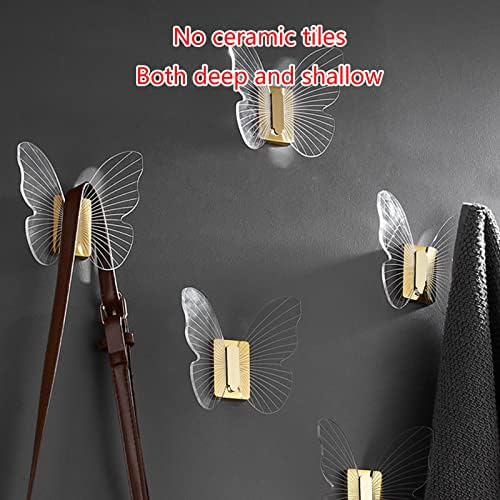 Stylish Acrylic Butterfly Towel Hook