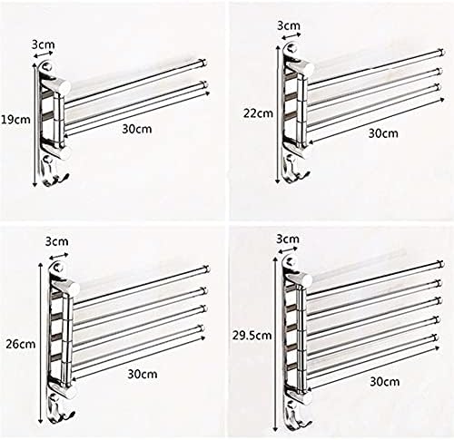 Stainless Steel Swivel Towel Holder