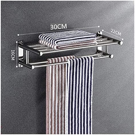 Durable Adhesive Towel Rail for Bathroom Kitchen Easy to Install Maintain