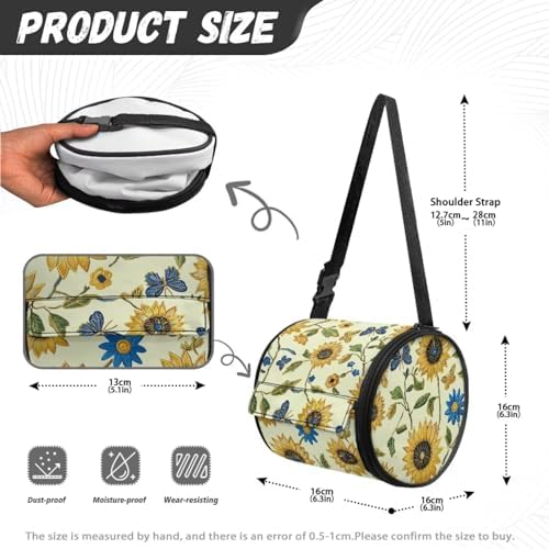 Chrysanthemum Camping Paper Towel Holder