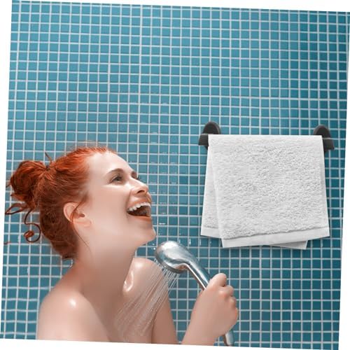 Wall-Mounted Slipper Towel Holder Smooth Surface Entryway Rack