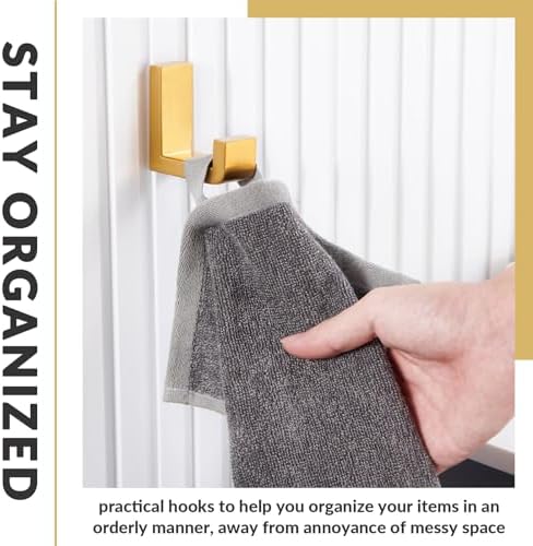 Sturdy Stainless Steel Robe Towel Holder
