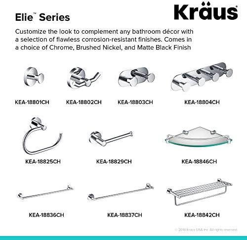 Kraus Elie Double Hook Heavy-Duty Robe Towel