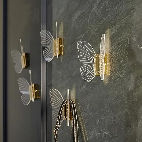 Stylish Acrylic Butterfly Towel Hook