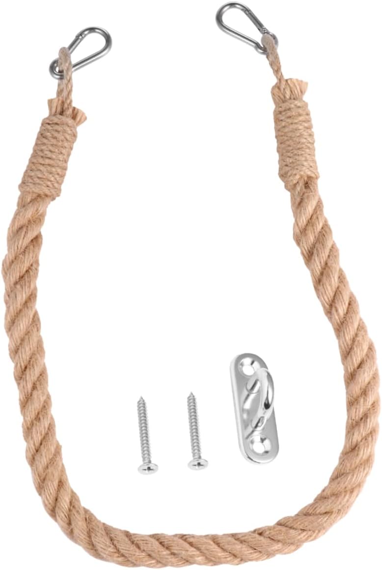 Dont Get Tied Up in the flushed - Jute Rope Towel Holder for Nautical Washrooms