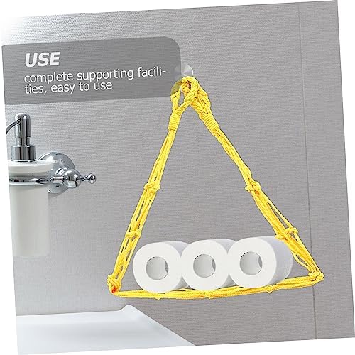 Stylish 2PK Rope Toilet Paper Holder