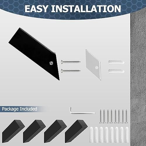 Sturdy Black Towel Robe Hooks