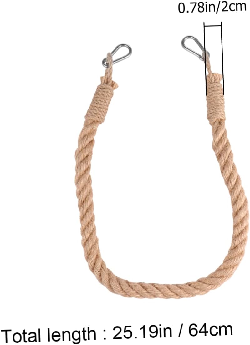 Dont Get Tied Up in the flushed - Jute Rope Towel Holder for Nautical Washrooms