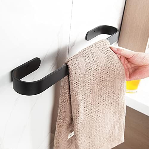 TiStm Towel Racks Black Single Tower