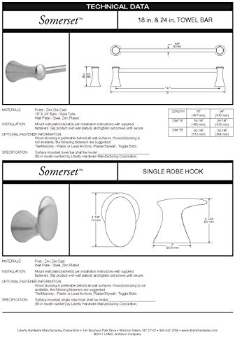 Franklin Brass Venetian Bronze Somerset Robe Towel Hook