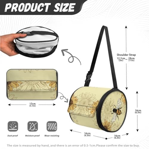 Bee Sunflower Toilet Paper Holder