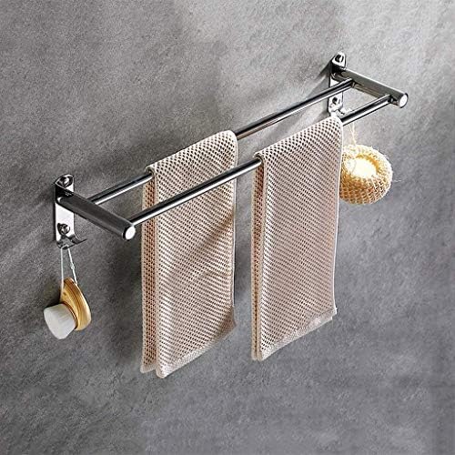Wall-Mounted Rounded Towel Bar for Bathrooms Space-Saving 5Kg Capacity