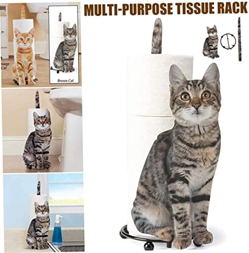 Cat-Themed Toilet Paper Holder