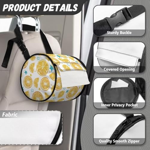 Lemon Paper Towel Holder Camping Durable Space-Saving
