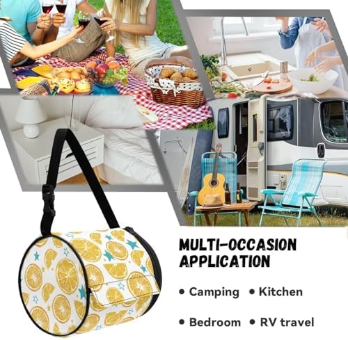 Lemon Paper Towel Holder Camping Durable Space-Saving