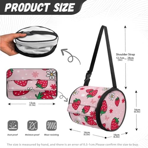Strawberry Flower Hanging Toilet Paper Holder