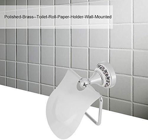 Wall-Mounted Toilet Roll Holder for Small Spaces