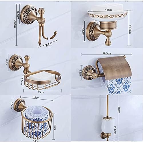 Design Your Dream Bathroom - All Copper Brushed Modern Towel Toilet Paper Holder Wall-Mounted