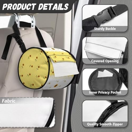 Sunflower Camping Toilet Paper Holder