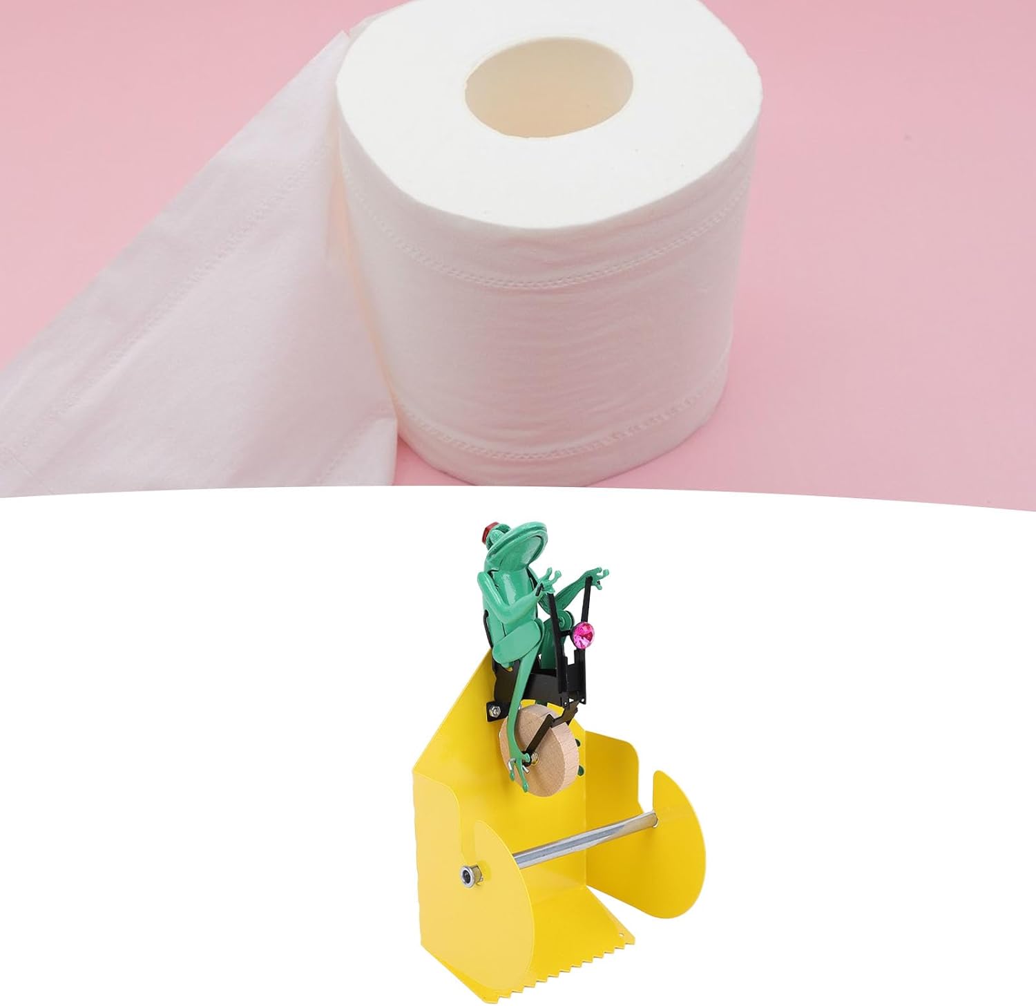 Stylish Animal-Backed Toilet Paper Organizer with Premium Sturdiness and Easy Wall Mount for Bathroom
