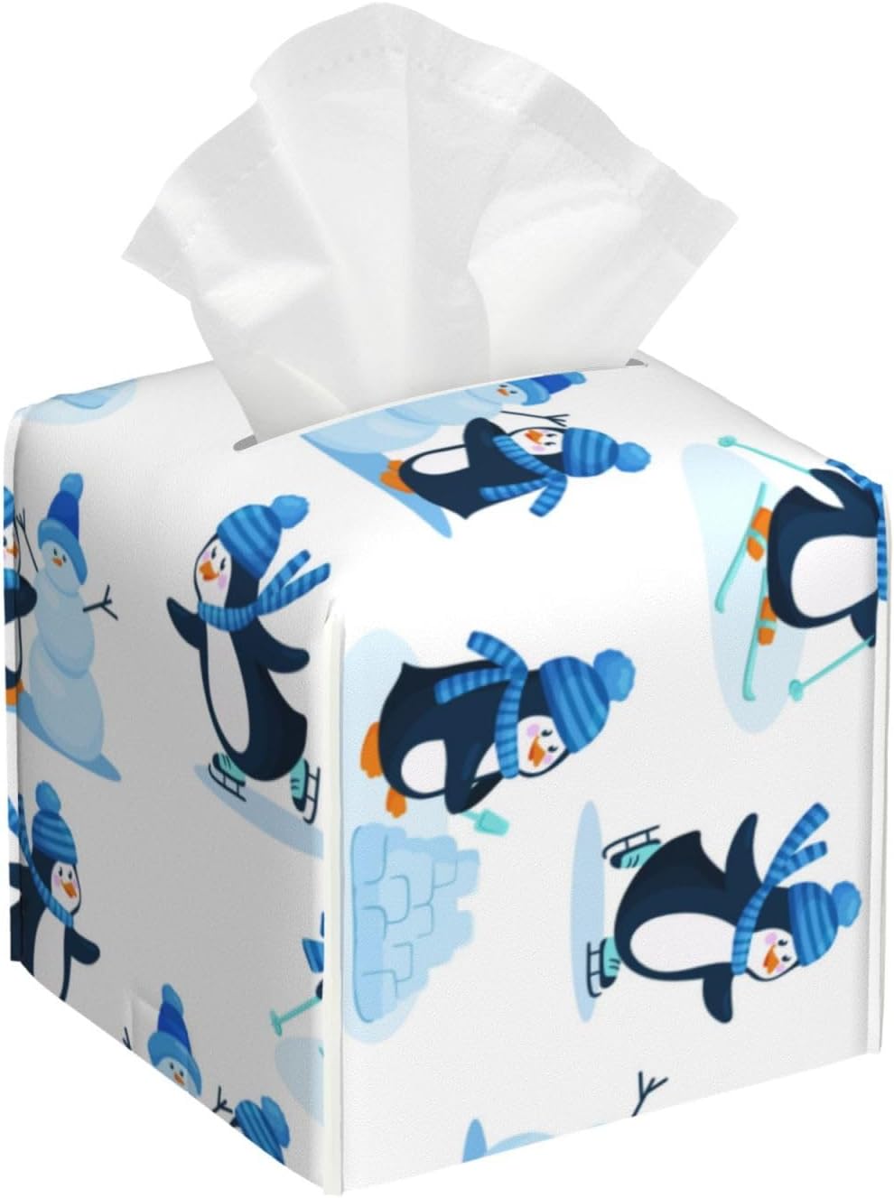 Premium Leather Tissue Box Holder for Home Away Holiday Gift Modern Design Today